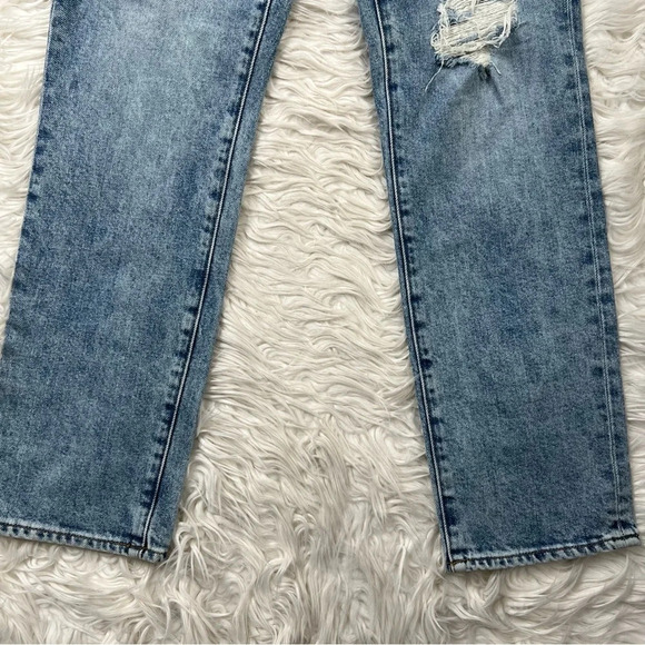 New J BRAND For Theory Adele Straight Mid-Rise Jeans Archive Destruct NWT 26 - Picture 3 of 14